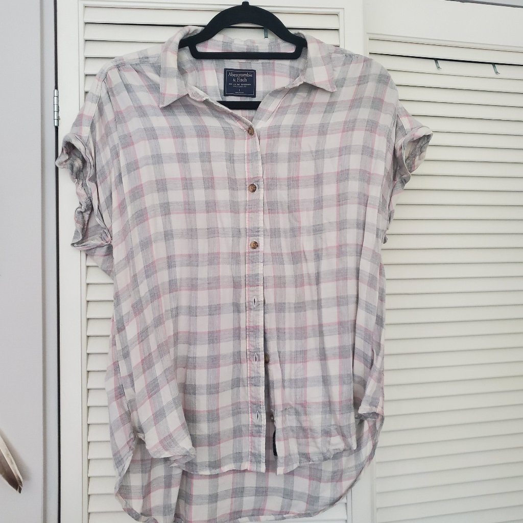 Button-Down Slouch Top